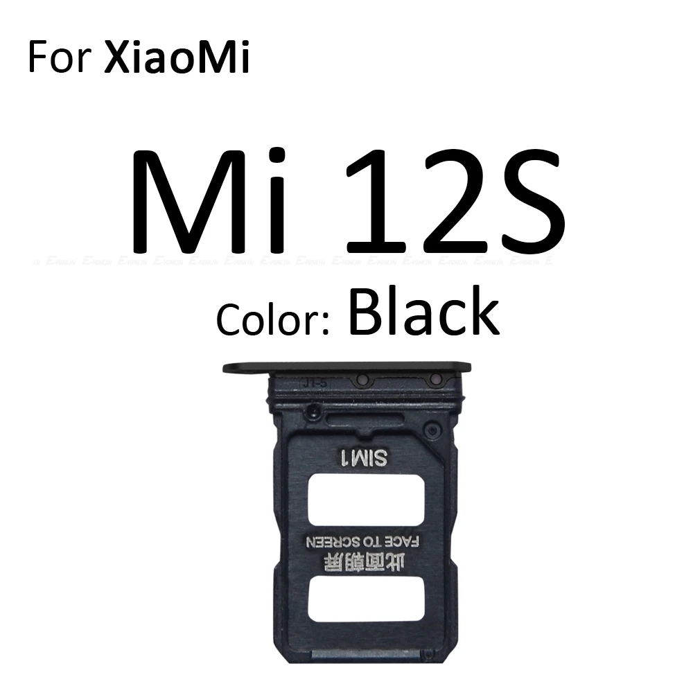 Sim Card Tray Socket Slot Reader Adapter For XiaoMi Mi 12T 12X 12S Pro Ultra Micro SD Connector Container Repair Parts