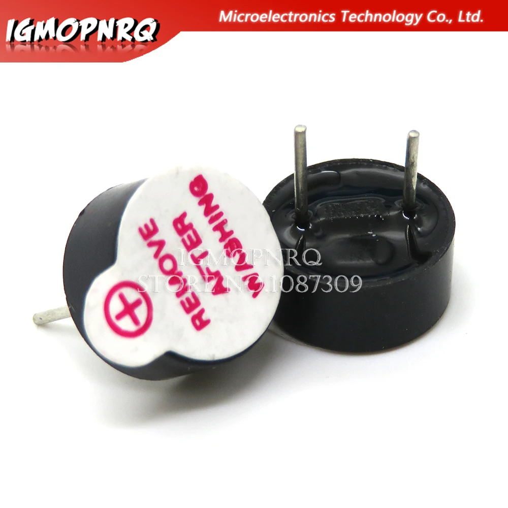 5PCS NEW 12095 12085 9042 3v 5v 12v Buzzer Magnetic Long Continous Beep Tone 12*9.5mm 16R Universal buzzer 12*8.5mm