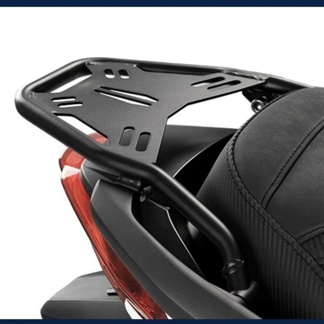 FOR Integrated Hollow Stainless Steel Rear Rack for NSS350 Forza350 with Honeycomb Load-Bearing Plate Multi-Size Universal Fit