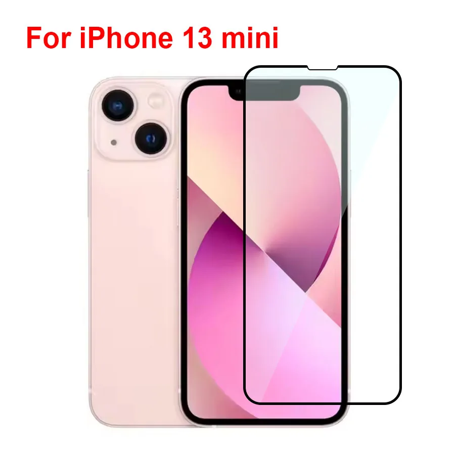 

Для Apple iPhone 13 mini Защитная пленка из закаленного стекла для экрана от падения для iPhone 13 mini с полным покрытием для телефона