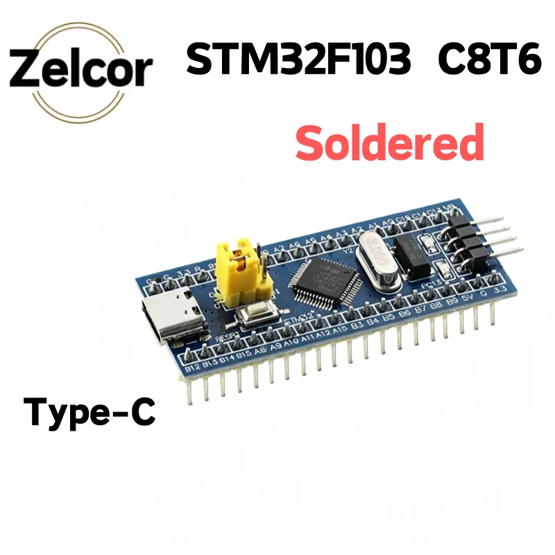  High Quality STM32F103C6T6 STM32F103C8T6 Minimum System Board, Microcontroller Learning Board, ARM STM32 Development Board