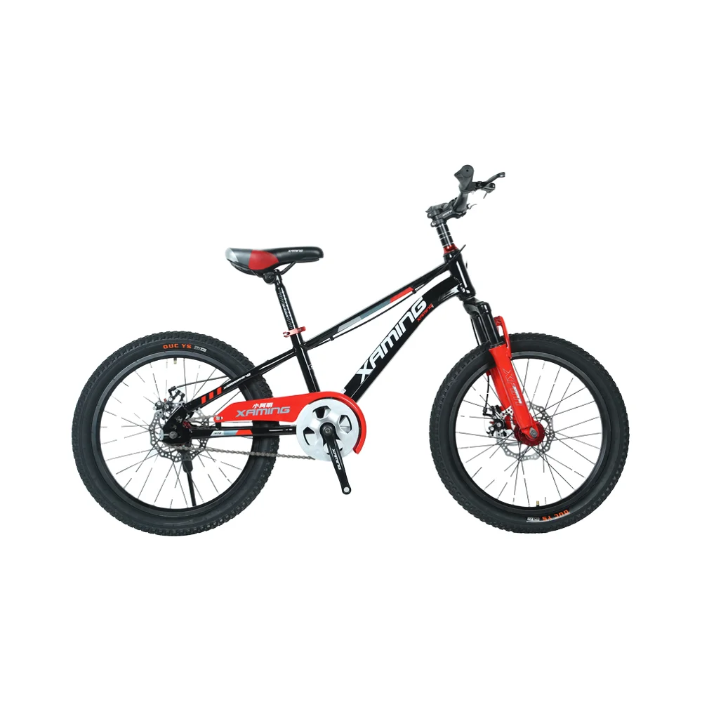 

Durable Variable Speed Aluminum Alloy Body with Front and Rear Disc Brakes 18-inch Children's Mountain Bike