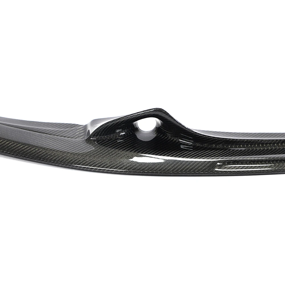 Carbon Fiber Front Bumper Lip For BMW F22 M-TECH M235i M240i 2-Door 2014-2019 view 4