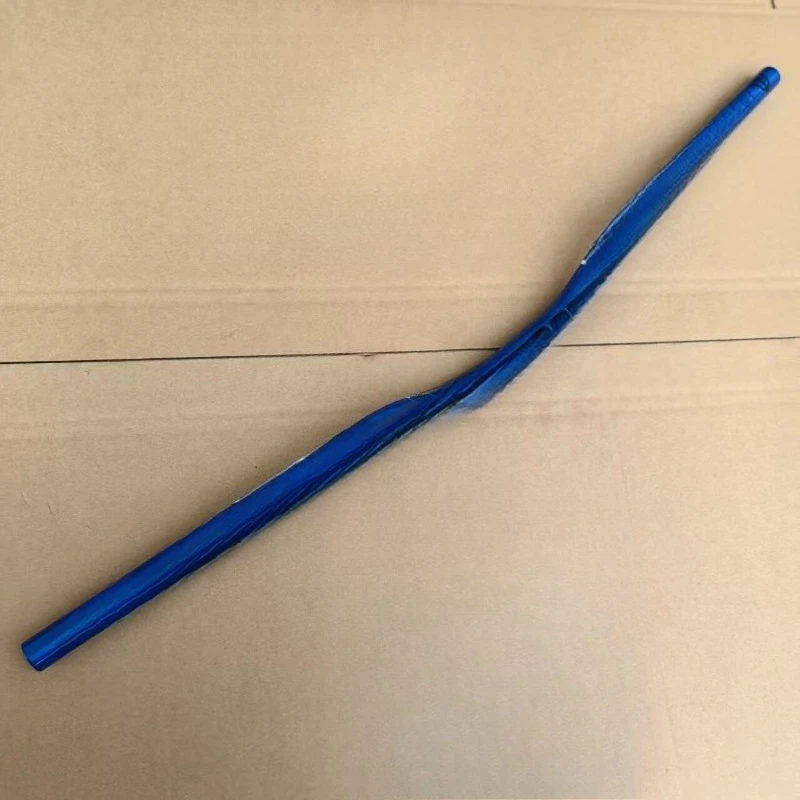Suitable for 31.8 * 810 Ultra-wide Blue Anodized AMBUSH English Decal Mountain Bike Handling High-strength Swallow Handle