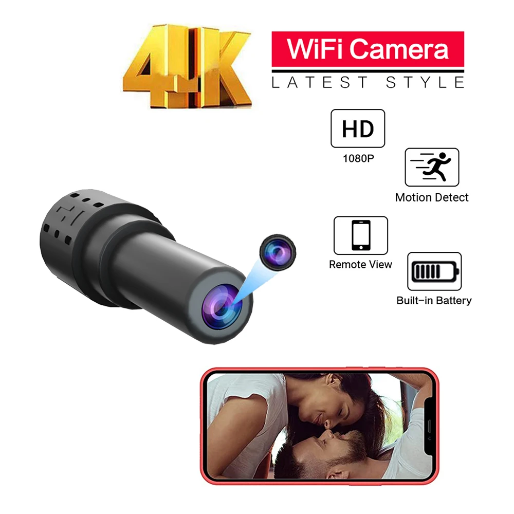 Mini Camera HD 1080P WiFi wireless Micro Camcorder Video Secret Audio Recorder DVR Remote Control Motion Sensor Cam Action Cam