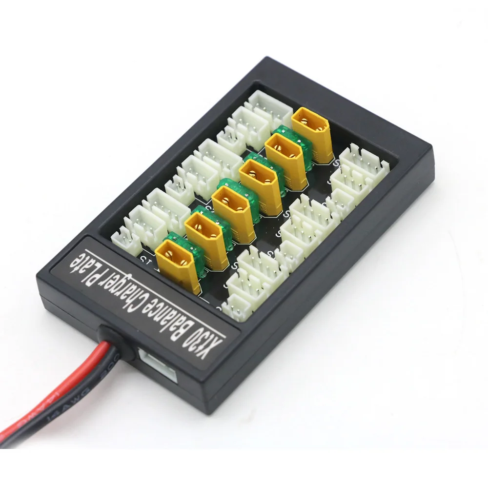 High Quality XT30 1S-3S Plug Parallel Charging Board For IMAX B6 Charger for RC Helicopter Battery