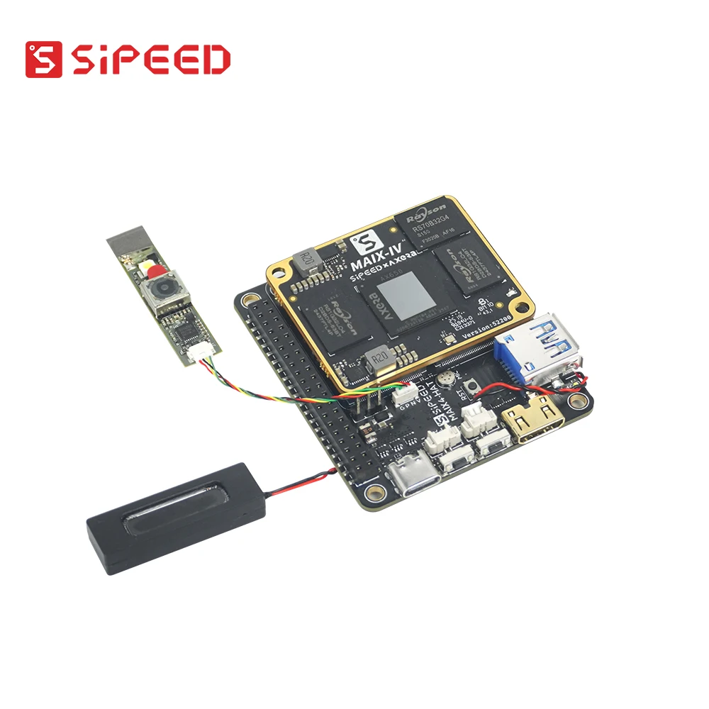 Sipeed Maix4-HAT Rapberry Pi 5 AI HAT Beat Hailo8 18T AX650 Многомодовая LLM deepseek Mini LLM Dev Board