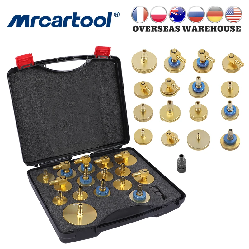 

MRCARTOOL Automobile Brake Oil Exchanger Adapter Tool Kits Car Pulsating Fluid Extractor Connector Auto Repair Tools