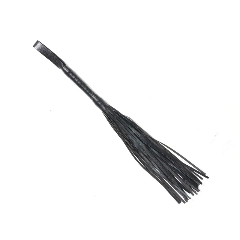Leather Fun Small Leather Whip Adult Sex Products Fringed Loose Whip Couple Training Spanking Sm Leather Whip Props view 5