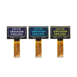 1.54 inch OLED Display 128*64 Dot Matrix SSD1309 Driver Compatible With SPD0301 LCD OLED Screen 24Pin