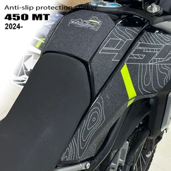 For CFMOTO 450MT 450 MT 2024 Tank Pad Sticker Motorcycle Fuel Tank Protection Decals