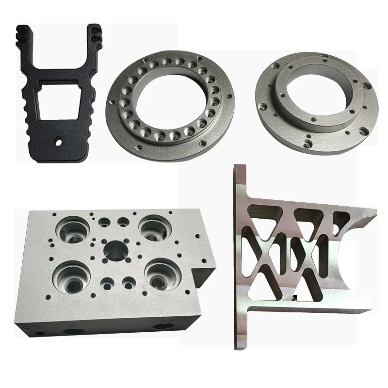 

Custom CNC Machined Aluminum Alloy Special-shaped Brackets/Flanges/Ring Seats/Valve Body CNC Machining Parts