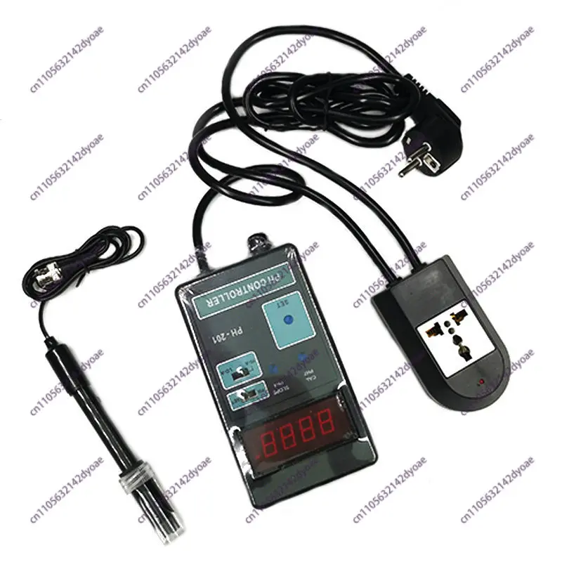 

Suitable for AC100-240V Aquarium Fish Tank 0.00~14.00PH PH-201 Online Digital PH Controller