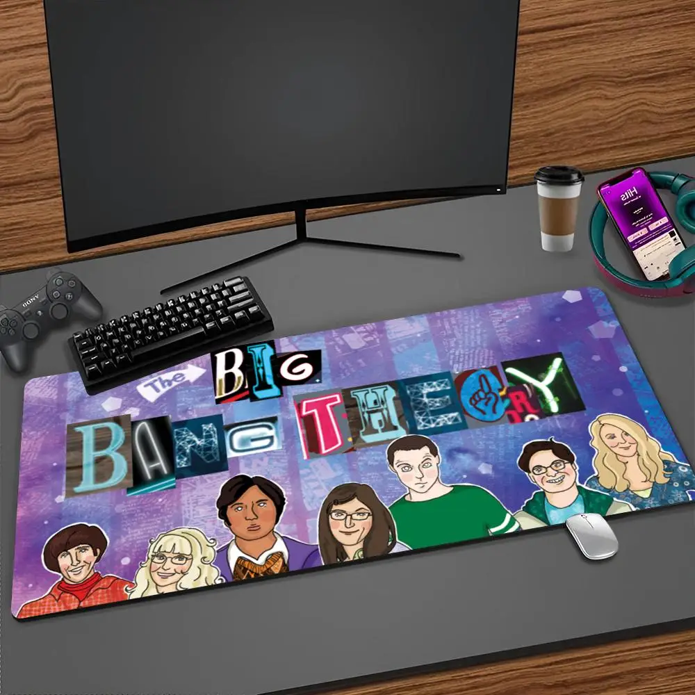 The Big Bang Theory TBBT Mouse Pad Cartoon Lockedge Large Gaming Pad Computer Gamer Keyboard Mat Desk Mousepad PC Desk Pad