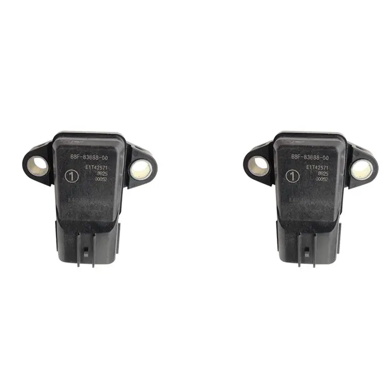 

2X MAP Air Pressure Sensor 68F-83688-00 E1T42571 For -AR210 VX110 VX CRUISER SR210 VX1100 FR1100 SX210-T61C