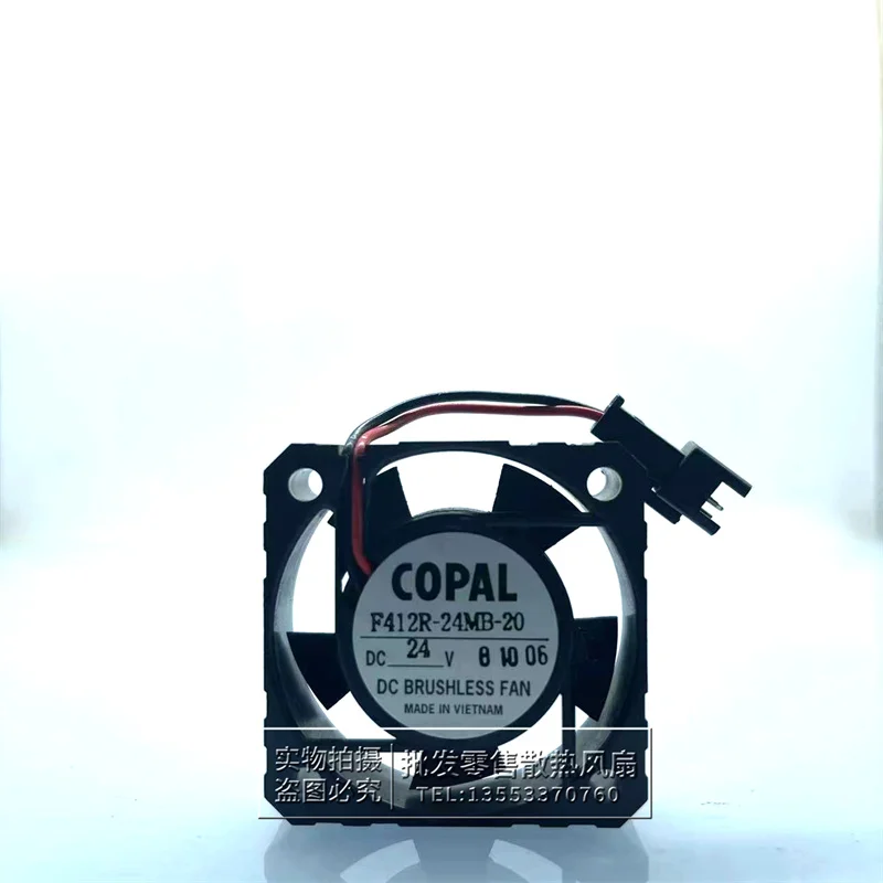 Original for COPAL fan 4012 4cm 24V F412R-24MB-20 40X12MM Inverse inverter fan