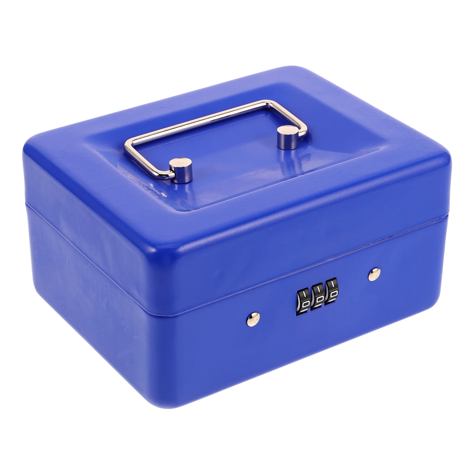 

Cash Box Coin Storage Jar Cabinet Locks with Combination Safe for Money Iron Kids Bank