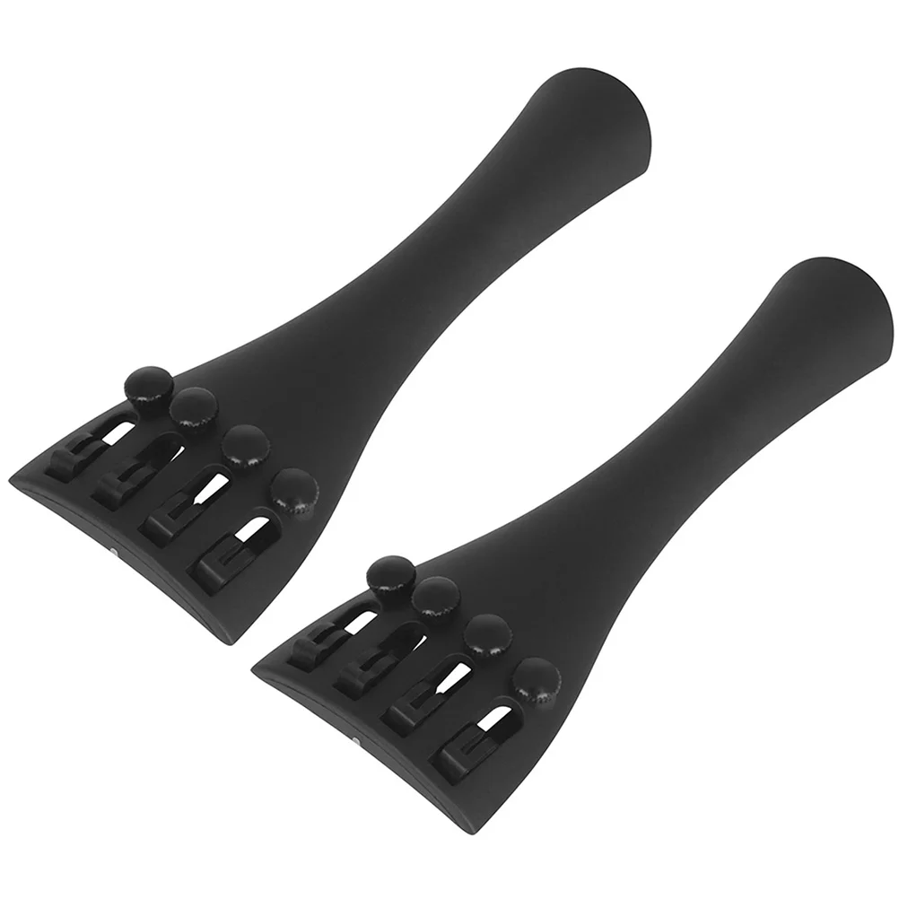 

2pcs Cello Tailpiece Replacement Cello Tailpiece Bridge Carbon Fiber 4/4 Tailpiece Cello String Board