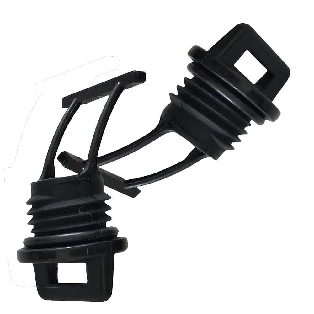 

Marine M19 Tapered Boat Drain Stopper Black Nylon 2 Pack For Kayak Small Watercraft Deck Hardware Drainage Hole Seal