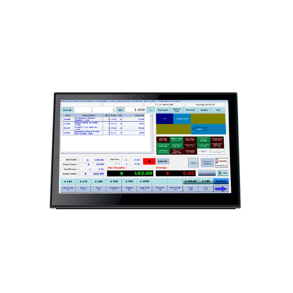 Imagem -04 - Android Desktop Touch Screen Display l Forma 14 Polegada Restaurante Menu Cliente Pedidos Pos Barato Móvel Computador