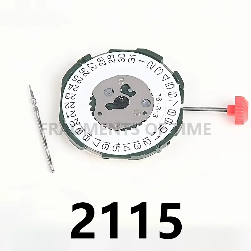 Japan  2115 Quartz Movement Brand New Electronic Movement 2035 Men's Single Calendar Watch Movement Parts