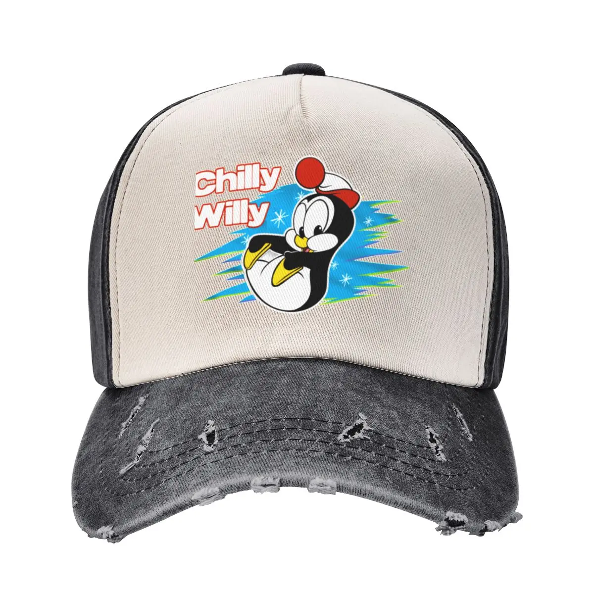 Cute Vintage Chilly Willy Throwback Tribute Baseball Cap Designer Hat funny hat party Hat Women's Beach Outlet 2025 Men's