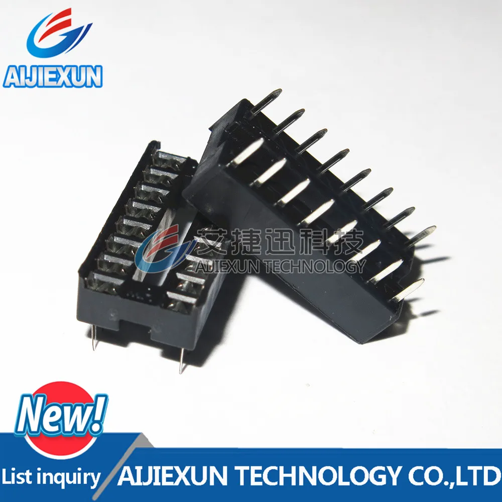Presa IC da 100 pezzi Presa IC e componenti a 16 pin Nuovo e originale