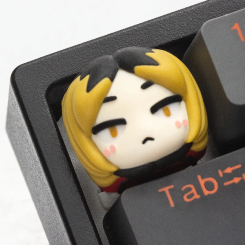 Volleyball Youth Theme Keycaps Personalized Customization Cartoon Anime Mechanical Keyboard Keycaps 3D Printing Resin Keycaps