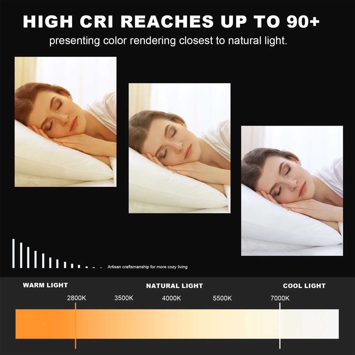 RUNTOIN أضواء السقف الحديثة 9 حلقات عكس الضوء الكروم LED تركيبات إضاءة السقف مع جهاز التحكم عن بعد قريبة من إضاءة السقف #6