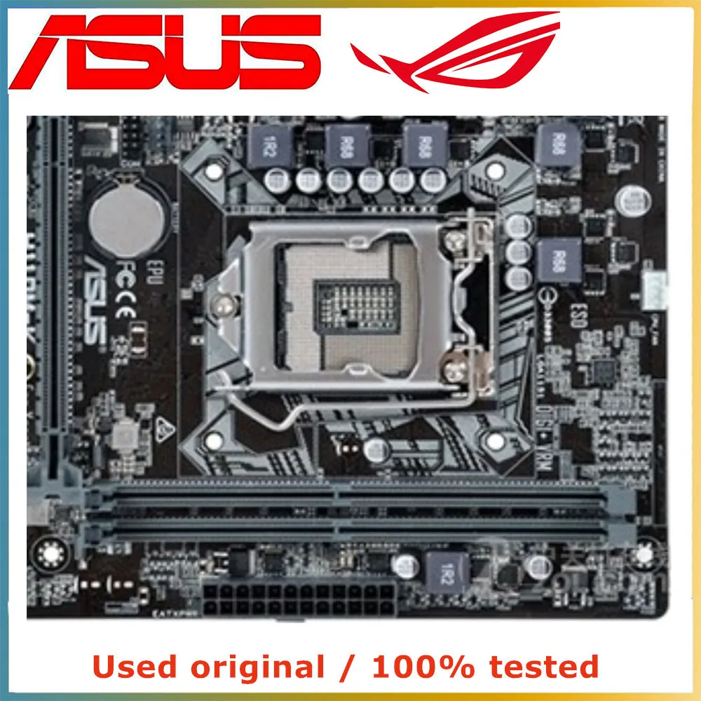 Imagem -05 - Placa-mãe de Computador para Asus H110m-k Lga 1151 Ddr4 32g para Intel H110 Desktop Mainboard Sata Iii Pci-e 3.0 X16