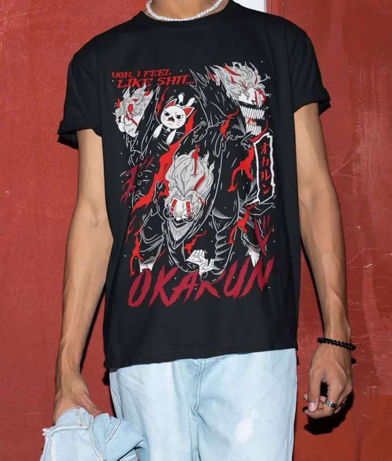 Dandadan Okarun T-shirt Okarun Momo Ayase Gift Exclusive Shirt All Size image 5