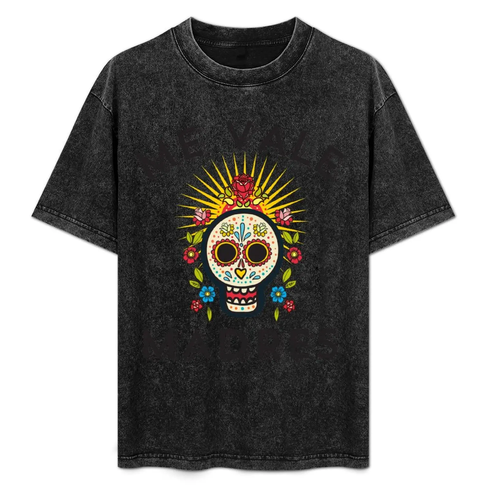 Camiseta Me Vale Madres, Camiseta Informal de Manga Corta para Uso Diario