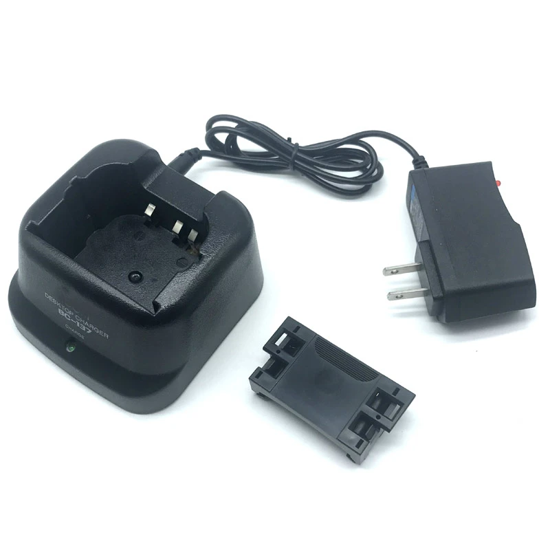 ICOM BC-137 Rapid Battery Charger for BC-144N IC-A6 IC-A24 IC-V8 IC-V82 IC-U82 IC-F3GT IC-F4GT IC-F30GT IC-F40GT BP-209N Radio