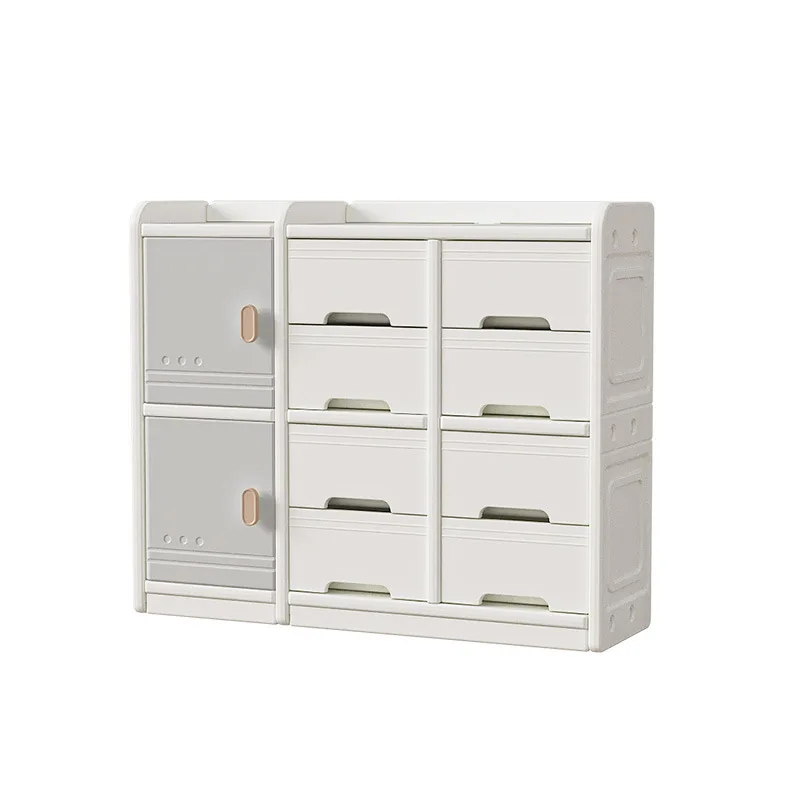 

Children's storage rack Floor-to-ceiling household baby products feeding table Storage cabinet