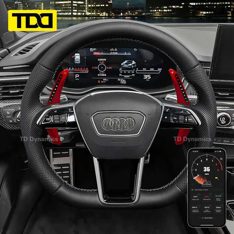 

TDD Smart Paddle Shifter Model Smart ONE For Audi RS3 RS4 RS5 RS6 S3 S4 S5 S6 S7