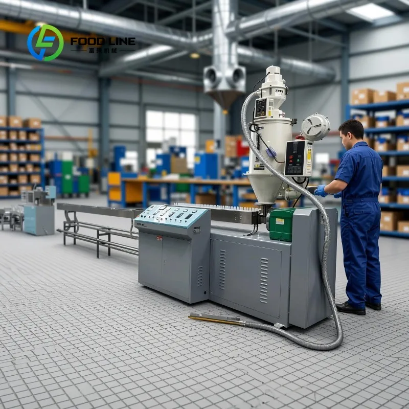 Customized High Stability PP PLA Drinking Straw Extruder Making Machine for Single Color Beverage Straw Production