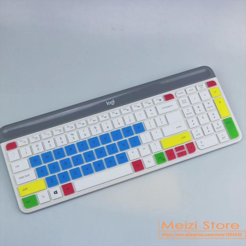 Silicone Dustproof Wireless Desktop For Logitech MK 470 K580  MK470 K580 Slim Wireless Keyboard   keyboard Cover Protector