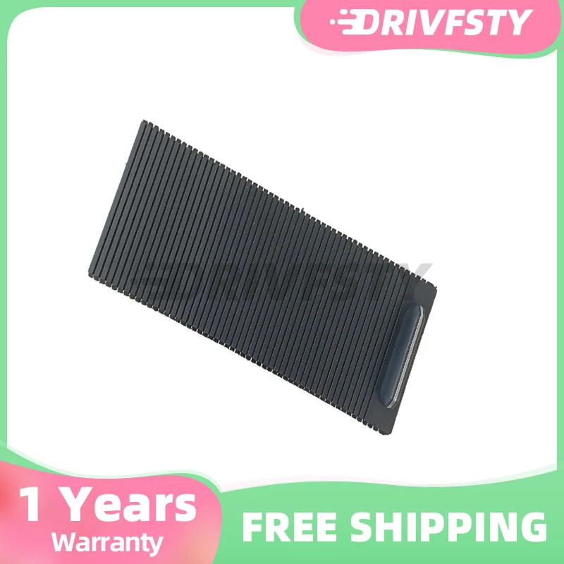 New Black Center Console Drink Water Cup Holder Cover Pull Curtain Trim For VW Golf 7 7.5 GTI GTE GTD MK7 R-Line 2013-2021