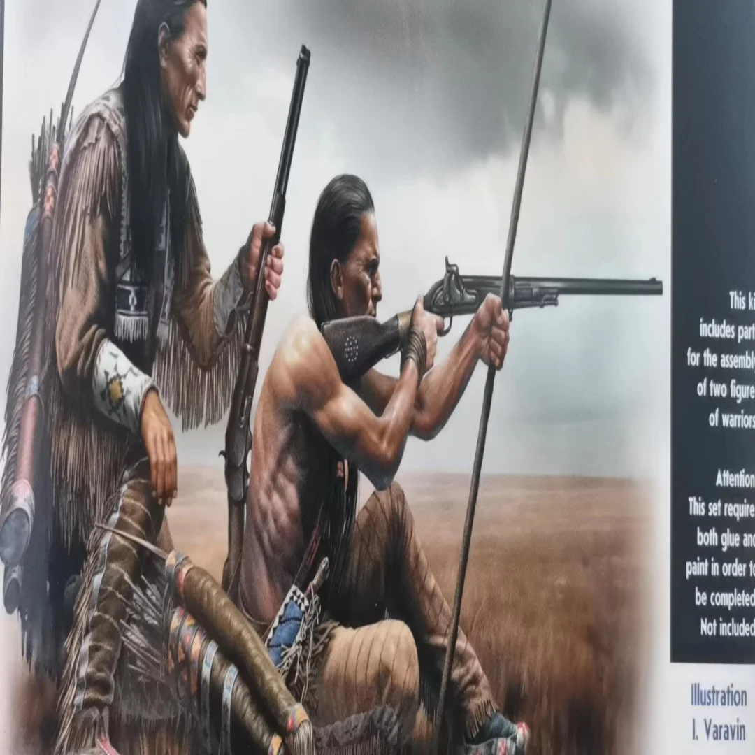 

Масштаб 1/35, фигурка из смолы, фигурка индийских войн, модель, комплект, статуя, разобранная и неокрашенная игрушка для 3D-печати ﻿