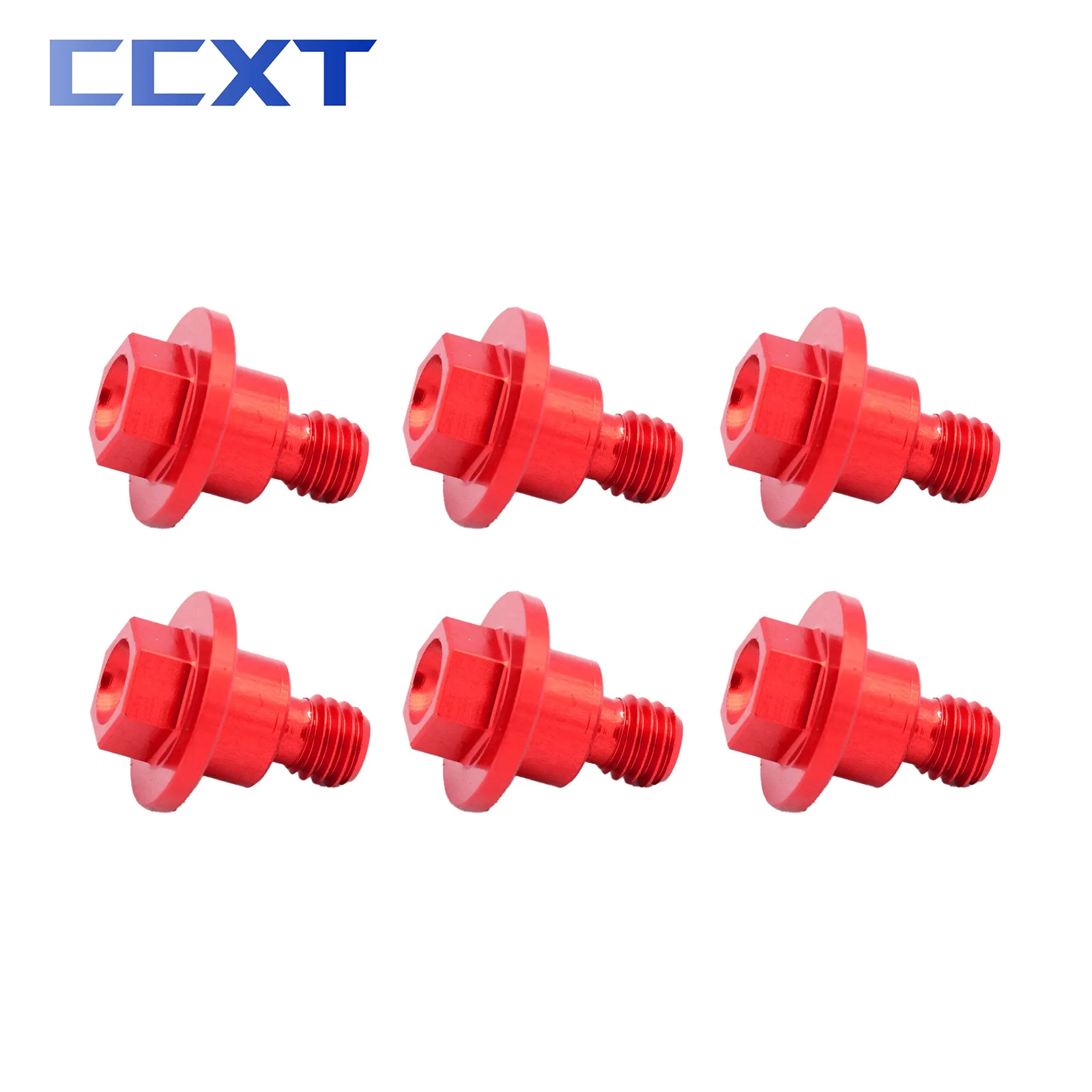 For Yamaha YZ125 YZ250 YZ250F YZ450F For KTM EXC EXCF SX SXF XC XCF XCW 2000-2022 M6*12 Motocross Front Fork Guard Bolt Screw