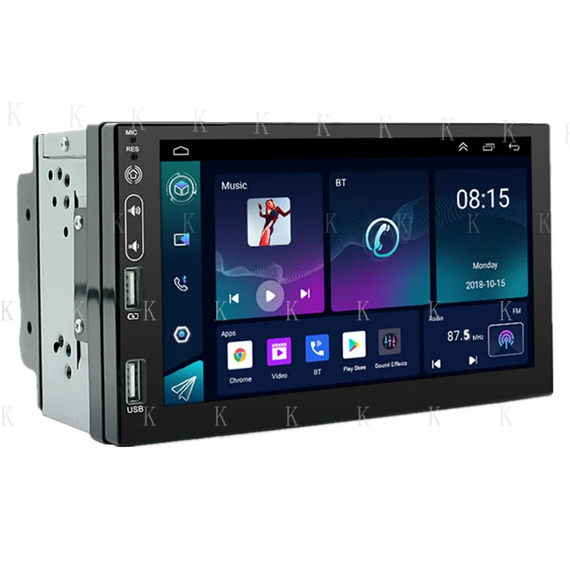 FOR Touch Screen MP5 Player Car Stereo Radio Bluetooth GPS WIFI USB 7in Double DIN