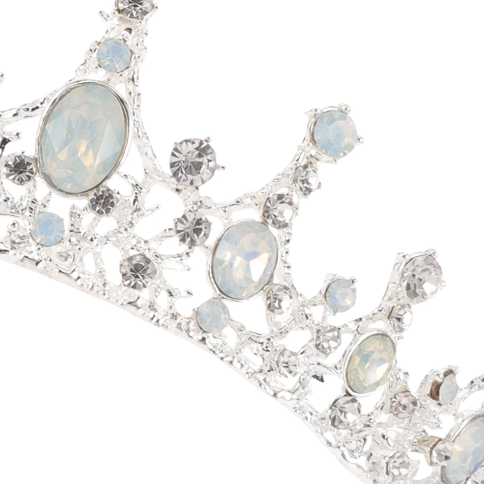 

Свадебная корона из сплава со стразами, свадебный головной убор в стиле барокко, изысканное украшение для волос, женская корона, головной убор невесты