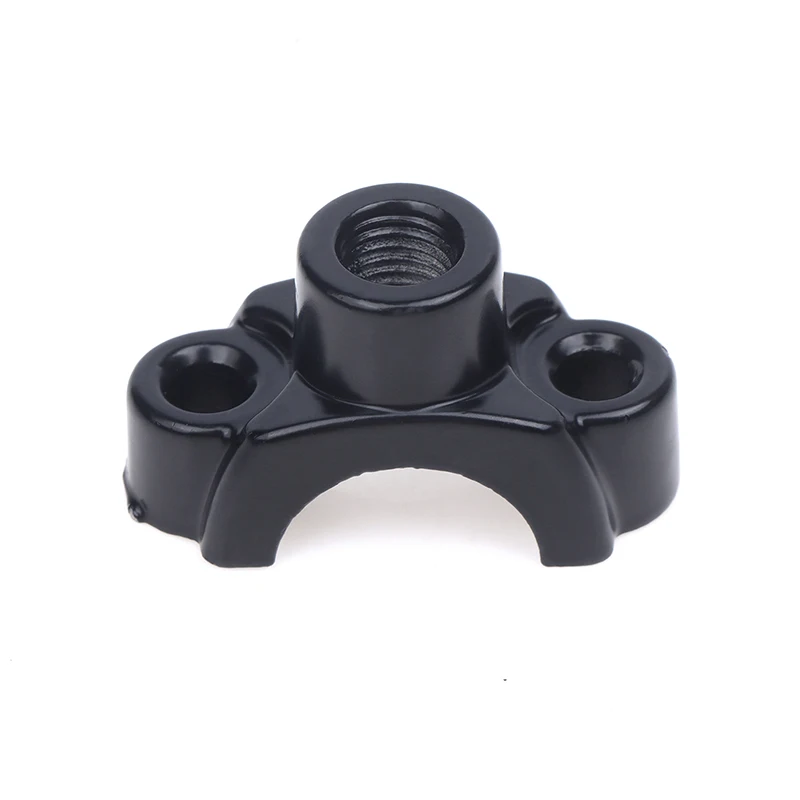 New! 22mm Handlebar 10mm ThreadMotorcycle Master Cylinder Brake Lever Mirror Mount Clamp Rear View Mirror Holder Adapter.