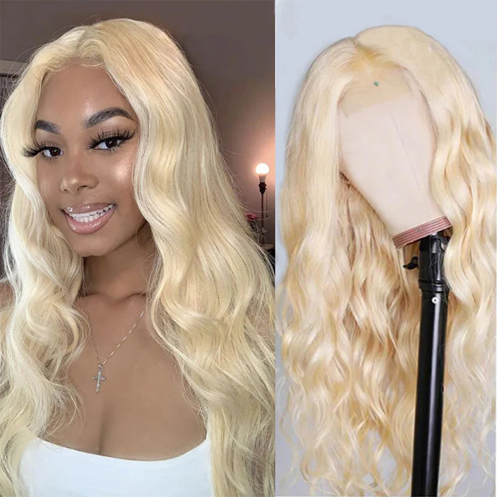 

Парик из натуральных волос 613 Body Wave, 13x6 HD Lace Frontal, предварительно прорезанный, бразильский, 30-40 дюймов, блонд, 13x4 HD Lace Front парик для женщин