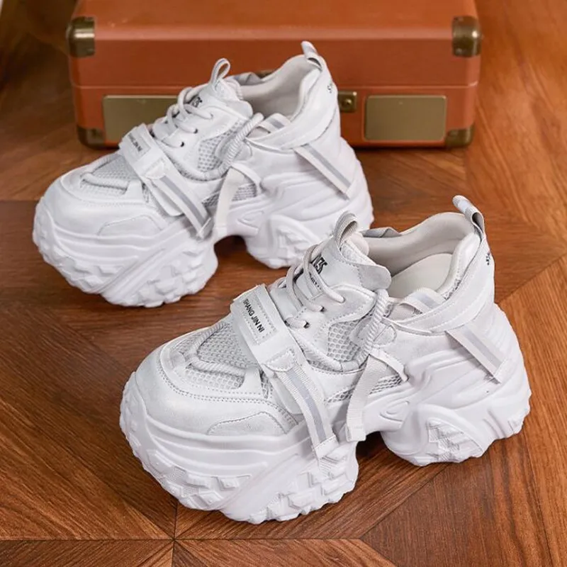 

Fashion Luxury Autumn Casual Sport Shoes for Women Chunky Sneakers Leisure Women's Platform Fitness Breathable Air Mesh Sneaker