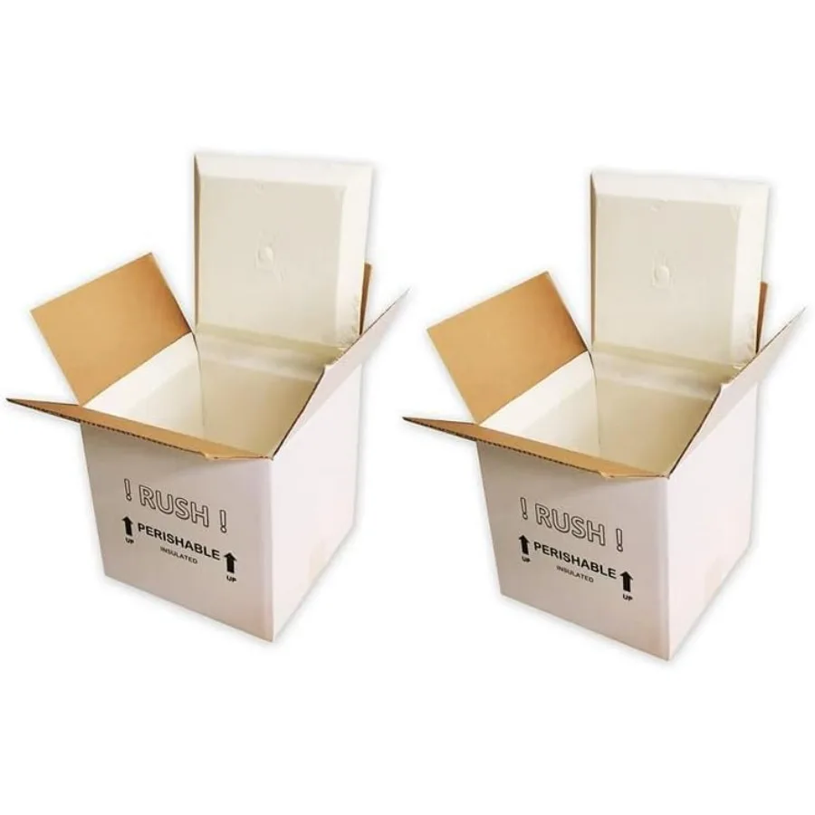 SF8A EcoFriendly Insulated Shipping Cooler, 8