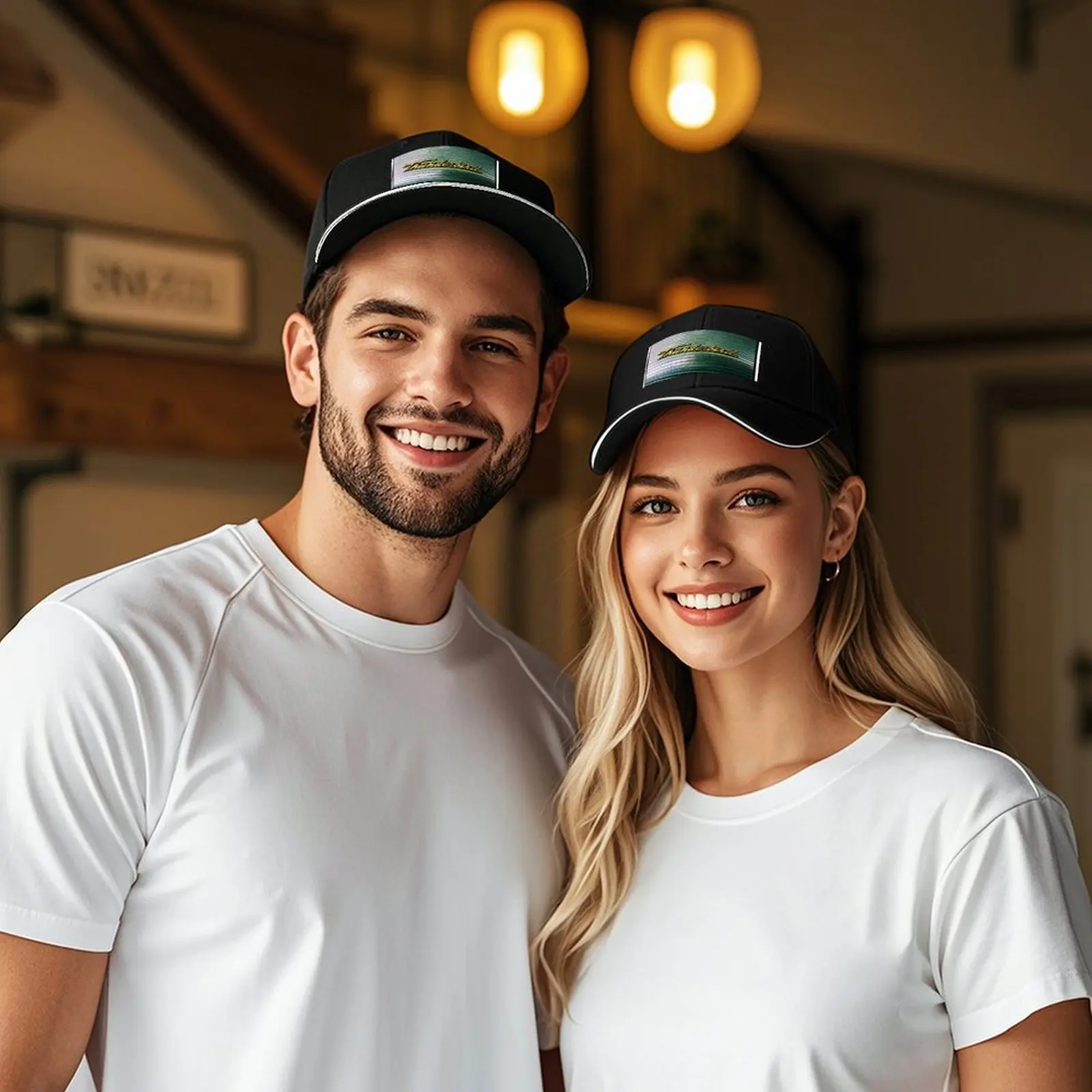 1960 Thunderbird Cursive Lettering Emblem Baseball Cap Bobble Hat hats on offer Anime sailor cap for men Baseball Men Women's