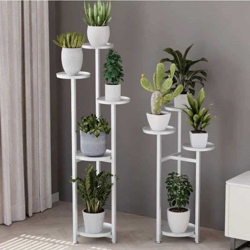 Plant Stand Multiple Flower Pot Holder Shelves Planter Rack Storage Organizer Display For Indoor Home Garden Decoration