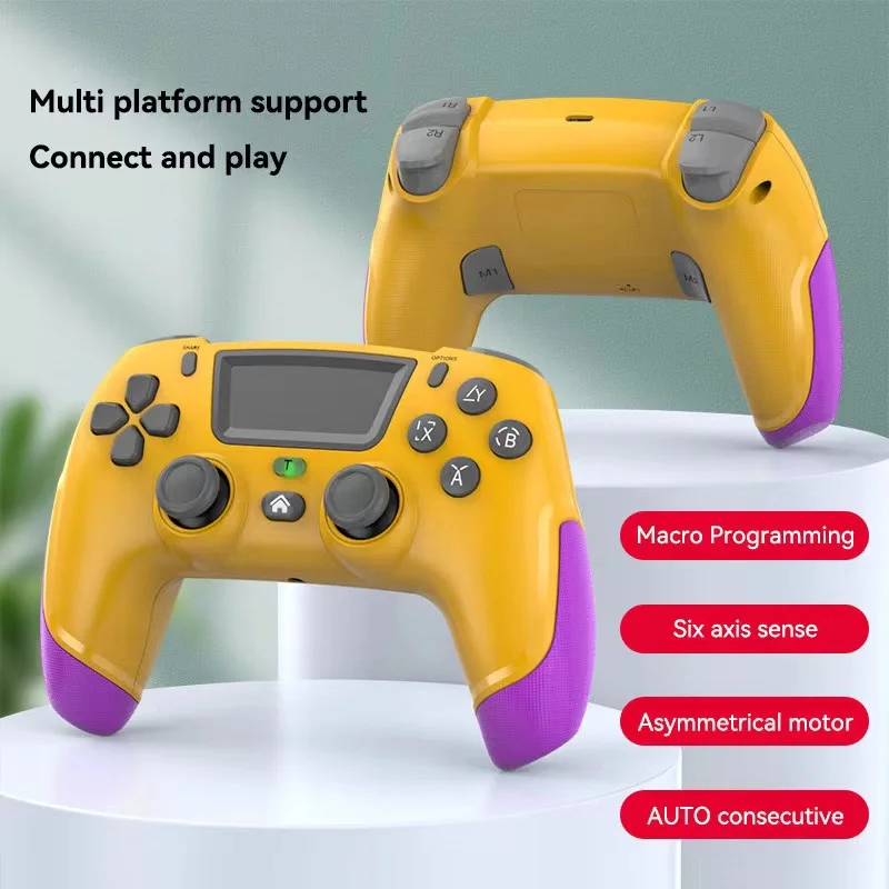 Joystick Controller Bluetooth Wireless PS4 per Controller Sony PS4 Pro/Slim/PC/iPad/Android/iOS/Vibration Gamepad per Console