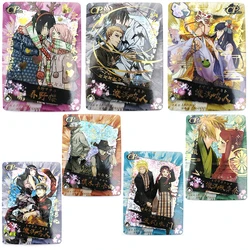 Naruto Collection Flash Card Uchiha Itachi Haruno Sakura Kakashi Anime Characters Bronzing Toy Card Children's Christmas Gifts